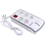 محافظ 5 راهی صوتی تصویری بدون ارت سیماران SM-525-N طول کابل 180-280