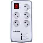 محافظ 5 راهی صوتی تصویری بدون ارت سیماران SM-525-N طول کابل 180-280