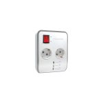 محافظ یخچال و فریزر 2راهی ارت دار 10آمپر سیماران SM-225 طول کابل 180-280