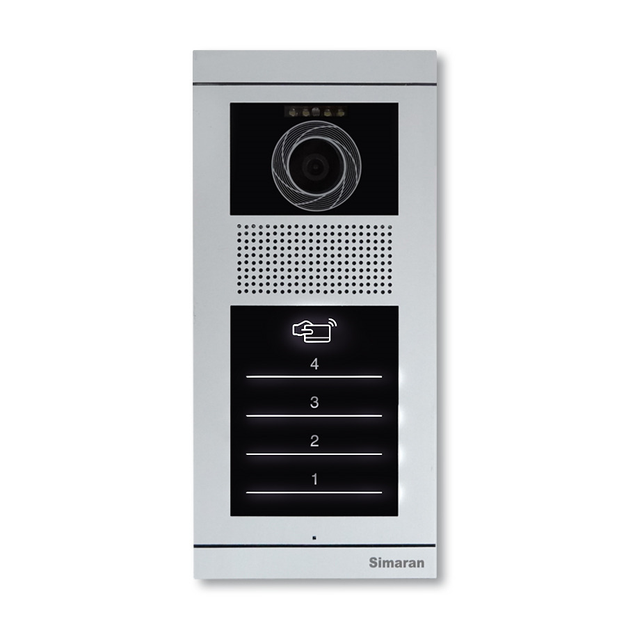 پنل لمسی سیماران مدل فرداد کارتی (1 تا 8 واحدی) آیفون تصویری لمسی با کارتخوان RFID پنل لمسی سیماران مدل فرداد کارتی (1 تا 8 واحدی) آیفون تصویری لمسی با کارتخوان RFID