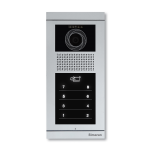 پنل لمسی سیماران مدل فرداد کارتی (1 تا 8 واحدی) آیفون تصویری لمسی با کارتخوان RFID