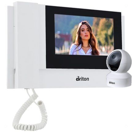 پکیج نظارت هوشمند برایتون 7007P8| آیفون تصویری اینچ و دوربین IOT