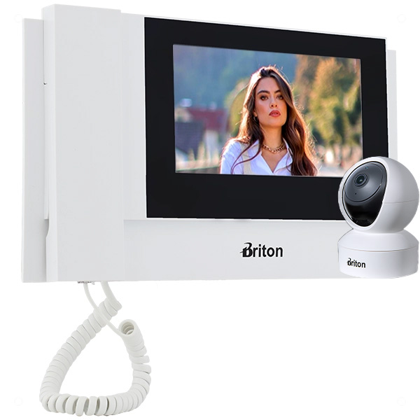 پکیج نظارت هوشمند برایتون 7007P8| آیفون تصویری اینچ و دوربین IOT پکیج نظارت هوشمند برایتون 7007P8| آیفون تصویری اینچ و دوربین IOT